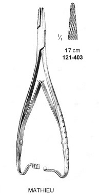 Needle Holder, Mathieu